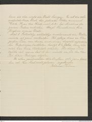 Nachlass Franz Steindachner, Brief von Johannes Thumm an Franz Steindachner (24.09.1906), Inv.Nr. 544.02, Seite 3